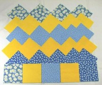 ENGLISH GARDEN IN LAVANDER & GRAY FLORAL COMBO 4 Inch Quilt Squares ENGLISH GARDEN IN LAVANDER & GRAY FLORAL COMBO 4 Inch Quilt Squares