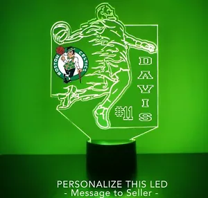 Lámpara de ventilador deportiva LED de baloncesto de la NBA con iluminación personalizada gratuita, personalizada - Imagen 1 de 12
