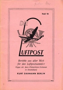 23090/ Aero Philatelisten Club - Die Luftpost – Oktober 1955 - Picture 1 of 1