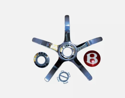 Tapacubos cromados de plástico ABS para Bentley Continental GT 5 radios para Continental Foto 1 de 3