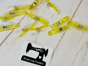Pack of 10 LARGE Wonder Clips for stretch knits, quilts, etc - sent from Sydney - Picture 1 of 1