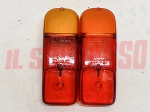 Plastic Lights Rear Right+Left Fiat 500 600 D Original Altissimo - Picture 1 of 1