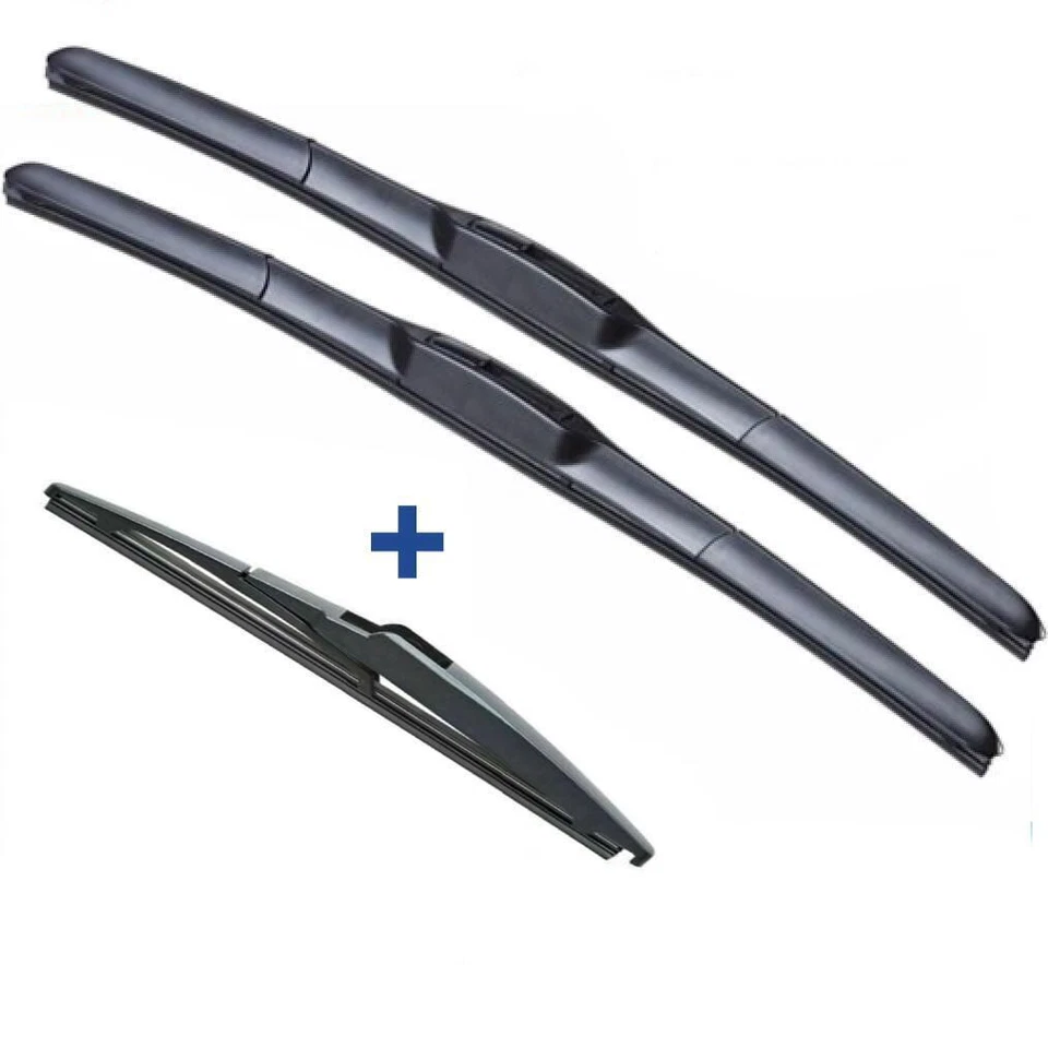 Hybrid Aero Wiper Blades for Toyota Prius C HATCH 2012-2019 For FRONT PAIR&REAR — 第 1/4 张图片
