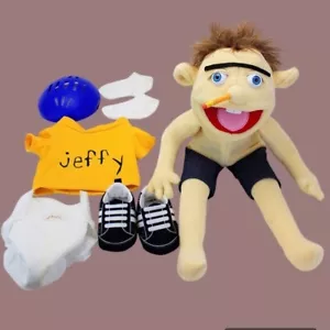 60cm Jeffy Puppet Cheap Sml Jeffy Hand Puppet Plush Toy Stuffed Doll Kids Gift - Picture 1 of 7
