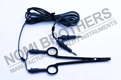 Pinzas selladoras antiadherentes de arteria bipolar reutilizables: cable de 6,5" + 3 mtr Foto 1 de 4