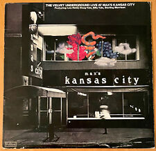 The Velvet Underground Live at Max's Kansas City Cotillion 1972 Rock Lp Vg+