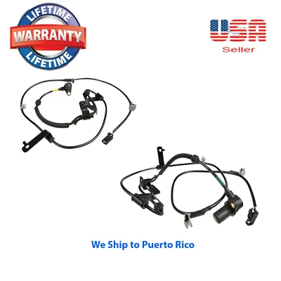 2 ABS Wheel Speed Sensor Front Right & Left Fit Kia Spectra 04-09 Spectra5 05-09 - Image 1 of 4
