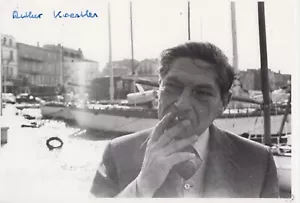 Photo signée de l'écrivain hongrois ARTHUR KOESTLER (1905-1983). - Picture 1 of 1