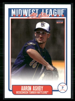 Aaron Ashby 2019 Midwest League All Stars Set - Image 1 of 2