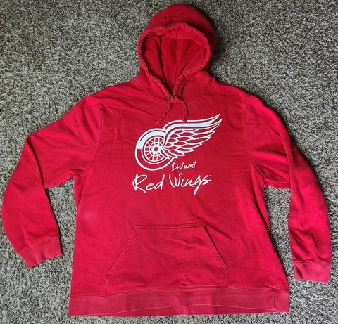 Official Detroit Red Wings Hoodie Sweatshirt Mens 3XL Cover