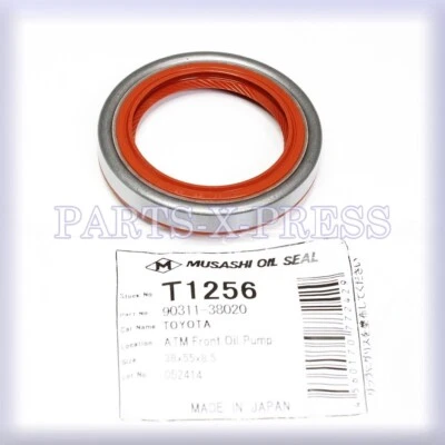 90311-38020 / T1256 NUEVO JDM MUSASHI PARA TOYOTA LEXUS BOMBA DE ACEITE A/T DELANTERO SELLO ACEITE Foto 1 de 4