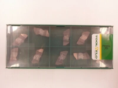 10pc) ToolFlo FLG 3125R AC3R Top Notch Coated Carbide Grooving Inserts NG 3125R - Image 1 of 2