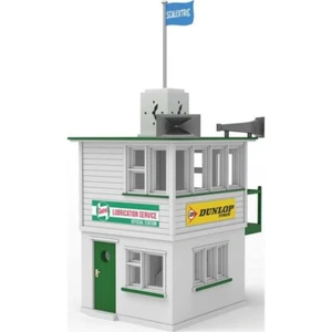 371227 SCALEXTRIC CLASSIC CONTROL TOWER TRACKSIDE 1:32 SCALE MODEL BUILDING - Picture 1 of 1