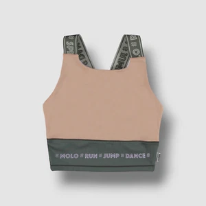 $60 Molo Big Kids Girl Pink Microfiber Oliva Vest Cropped Tank Top Size 13-14 - Picture 1 of 3