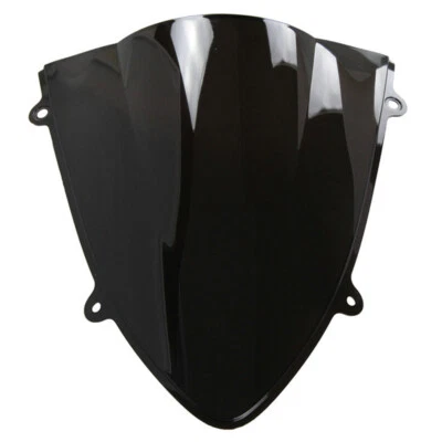 Black Motorbike Windshield Fit for Kawasaki 2008 2009 2010 2011 2012 Ninja 250R - Imagem 1 de 3