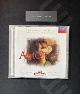 AMOR OPERAS GREAT LOVE SONGS OPERA COMPILATION 1 CD (1998) - DISC EX CASE G+ - Picture 1 of 4