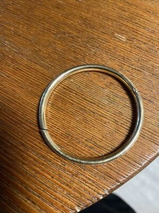 12 Karat Gold geätzter Armreif Armband Marke Kidd Kraft - passt Kind - Bild 1 von 5