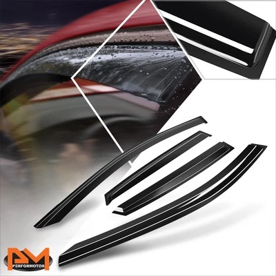 Para 18-24 Kona Cinta en Viseras de Ventana Lateral Protectores Solares Deflector de Lluvia Sombra 4 Piezas Foto 1 de 4