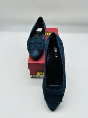 VANELI Gaea Womens Navy Blue Suede Flats 72744 Size 7M NIB - Image 1 of 4