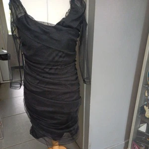 Size 16 Boohoo Black Dress - Picture 1 of 5