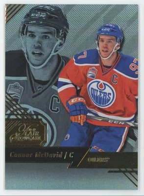 Fleer Showcase Flair Row 1 Connor McDavid Oilers #11 A1 2016-17 Foto 1 de 2