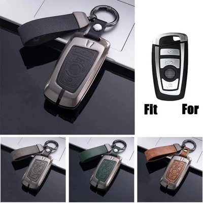 For BMW 1 2 3 4 5 6 7 F10 F20 F30 X3 X4 M3 M4 Zinc Alloy Car Key Fob Case Cover - Image 1 of 4