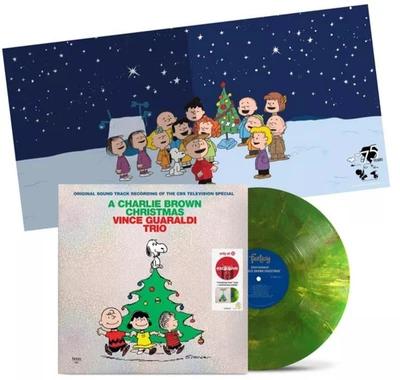 vince guaraldi a charlie brown christmas 60th anniversary christmas tree vinyl