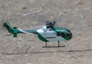 Rage R/C 6052 Hero-Copter Sheriff 4-Blade RTF Helicopter - Picture 1 of 1