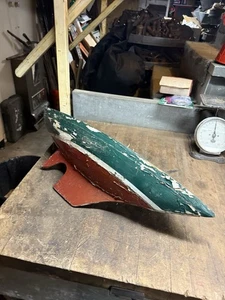 Antiguo Raro Hecho a Mano Arte Popular Modelo a Escala Madera Estanque Velero Barco Juguete EE. UU. - Imagen 1 de 18