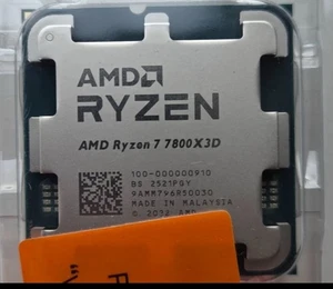 AMD Ryzen 7 7800X3D 5GHz 8-Core Processor 96MB Socket AM5 Tray No Box CPU Only - Picture 1 of 4