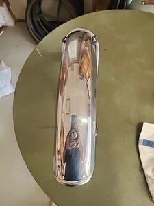 1977 PUCH MOPED MAXI SPORT ETC CHROME FRONT FENDER ASSEMBLY NICE SHAPE L$$K - Bild 1 von 20