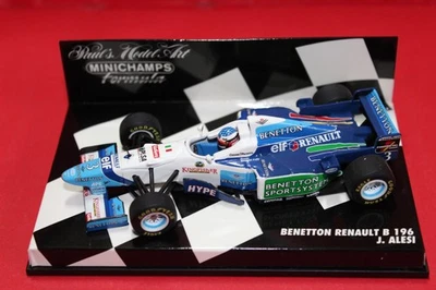 1/43 Benetton Renault B196 (1996) - #3 J. Alesi - MINICHAMPS - Immagine 1 di 3