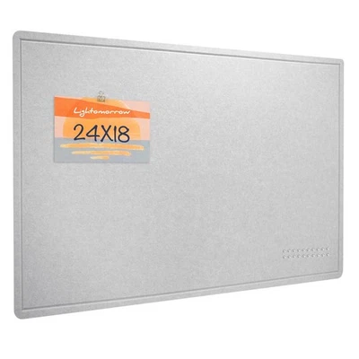 Bulletin Board 24X18 inches Felt Decorative Pin Cork Alternative for Wall - Image 1 of 4