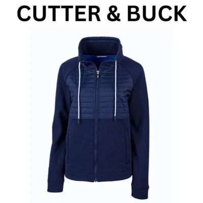 Cutter & Buck Discovery Hybrid Solid Jacket | Navy | XS | Wind Resistant NWT - Image 1 of 4
