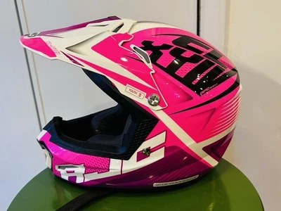 Casco Ellusion HJC CS-MX II - Rosa - Medio Motocicleta ATV Moto de Nieve Juvenil S Foto 1 de 4