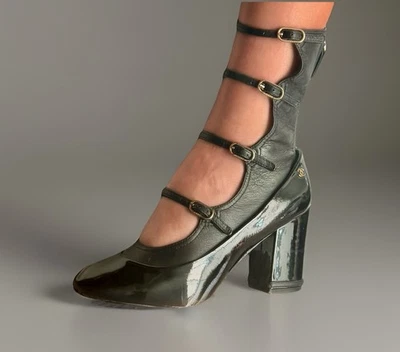 Chanel Botas Elastizadas Piel de Cordero 38,5 Auténticas 100% Foto 1 de 4