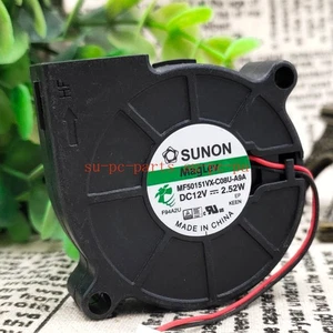 For SUNON MF50151VX-C08U-A9A 12V 2.52W 5015 5cm Turbo Blower Cooling Fan - Afbeelding 1 van 5