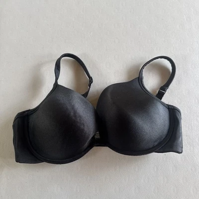 Ambrielle Bra 38DD T-Shirt Bra Everyday Full Coverage Black - Image 1 of 3