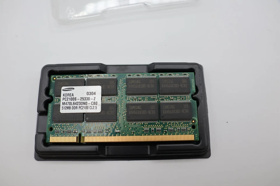 512MB SAMSUNG DDR MEMORY RAM PC2100S-25330-Z  2.5V-0253 - Image 1 of 4
