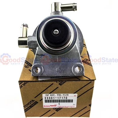 Genuine LandCruiser 80 Series HDJ 1HD T 4.2 Diesel Fuel Filter Primer Pump Cap - Image 1 of 3