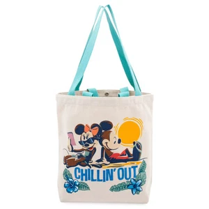 Bolso de Mano Mickey and Minnie Mouse Verano Divertido de Lona - Imagen 1 de 2
