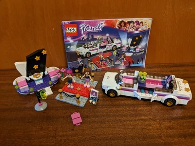 LEGO FRIENDS: Pop Star Limousine (41107) Complete minus box & spare parts. - Image 1 of 4