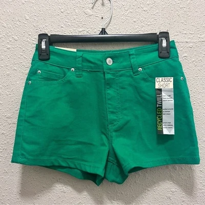 Pantalones Cortos Clásicos BLUE SPICE Verde Nuevos con Etiquetas Talla 0 Foto 1 de 3