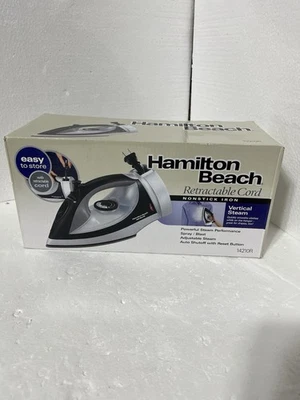 НОВЫЙ антипригарный айрон Hamilton Beach 14210R с выдвижным шнуром - Изображение 1 из 4