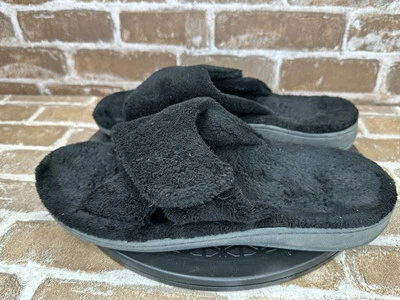 Zapatillas Vionic Relax negras difusas sin cordones House Mule para mujer talla 11” Foto 1 de 4