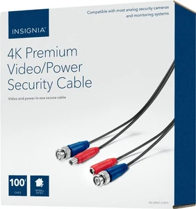 NEW in box Insignia NS-SBNC100P9 100' 4K HD Premium Video/Power Security Cable - Picture 1 of 2