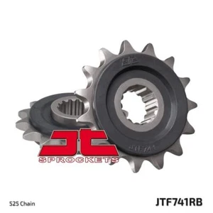 JT Rubber Cushioned Front Sprocket 15 Teeth fits Ducati 1100 Hypermotard Evo 12 - Picture 1 of 3