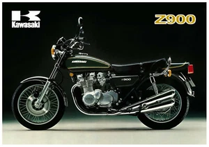 KAWASAKI Poster KZ900 Z900 Z1 1976 Suitable to Frame - Picture 1 of 1