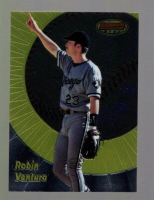 1998 Bowman's Best Robin Ventura #76 Chicago White Sox Baseball Card - Image 1 of 2