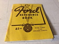 New listing
1938 Ford reference book manual 85 hp with V-60 specifications Form 7732